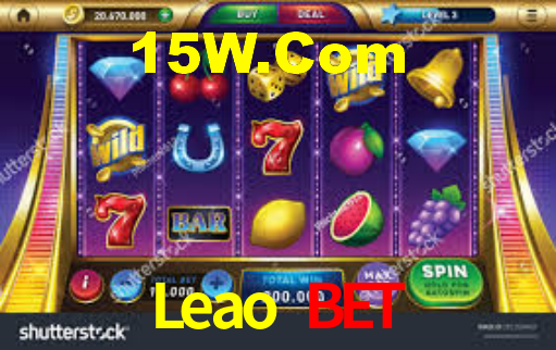 Interface do App Leao Bet